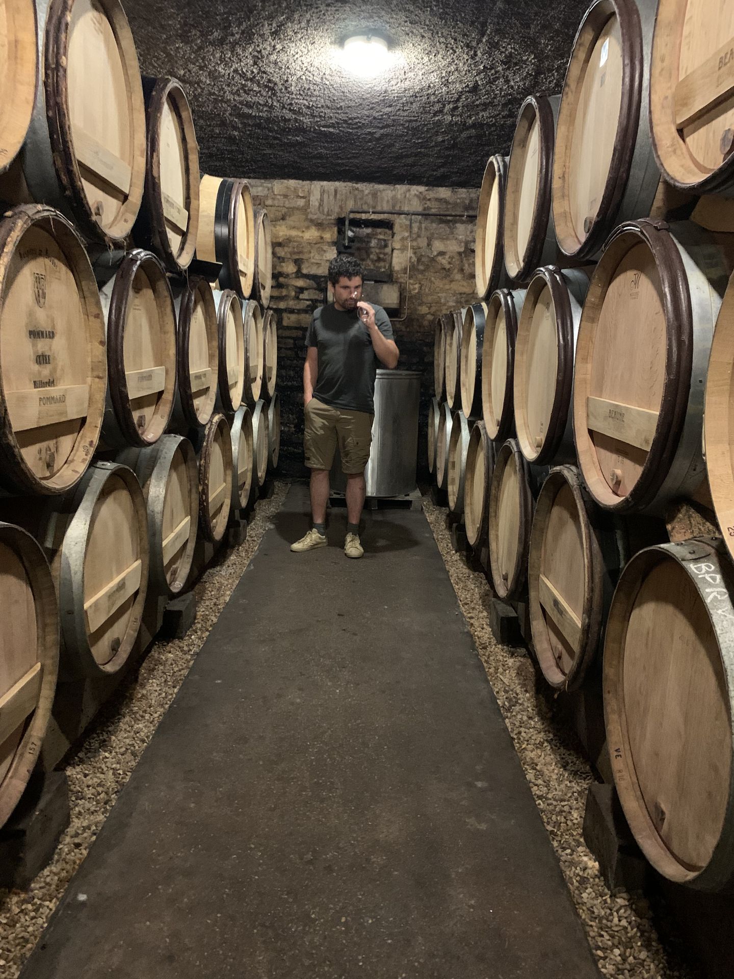 De nieuwe wijnkelder in Savigny-Lès-Beaunes