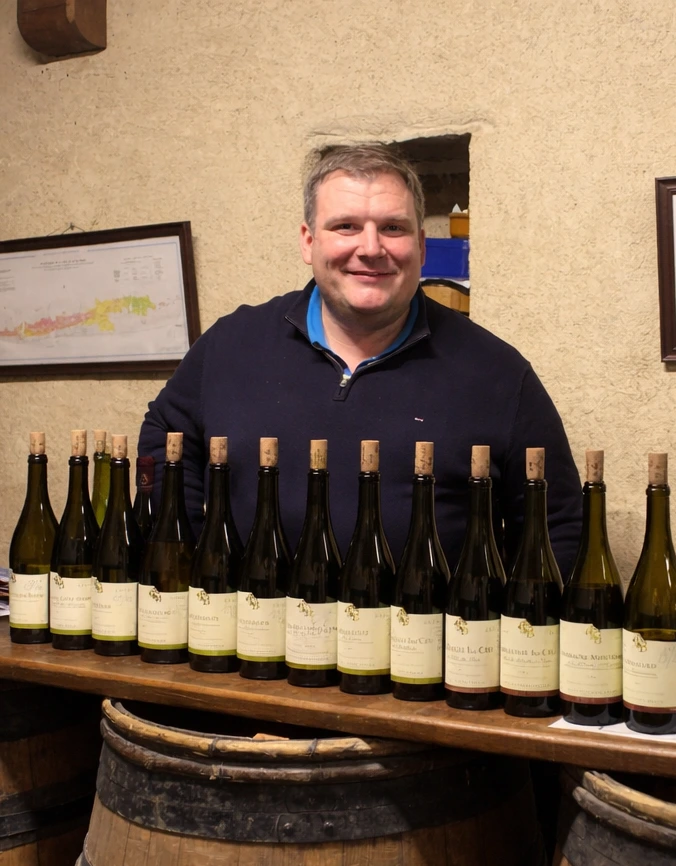 Alexis Brazey wijnmaker Bourgogne domein Brazey