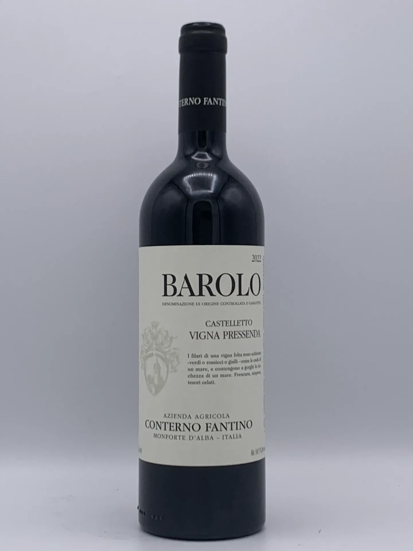 [CFBarCasVP22] Barolo Castelletto "Vigna Pressenda" 22