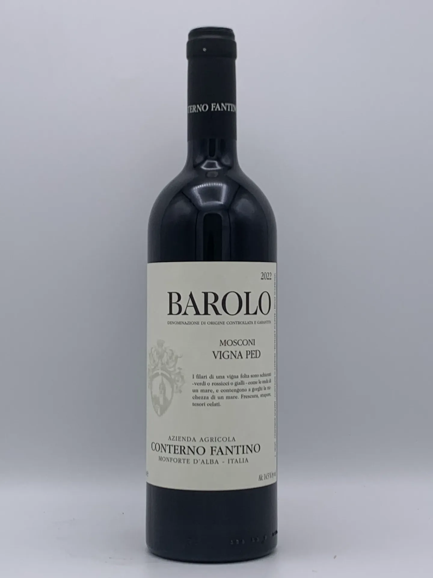 Barolo Mosconi "Vigna Ped" 22