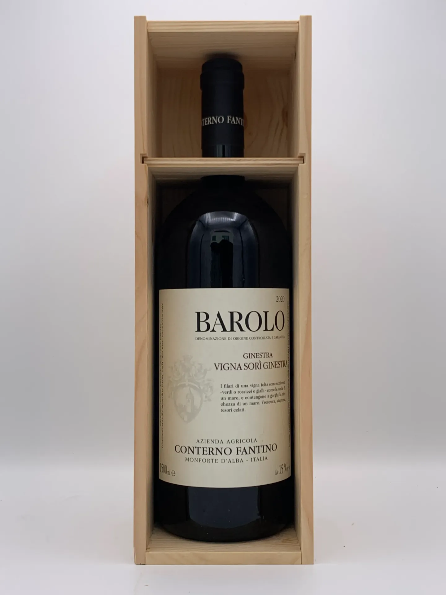 Barolo Ginestra “Vigna Sorì Ginestra” 21 - Magnum
