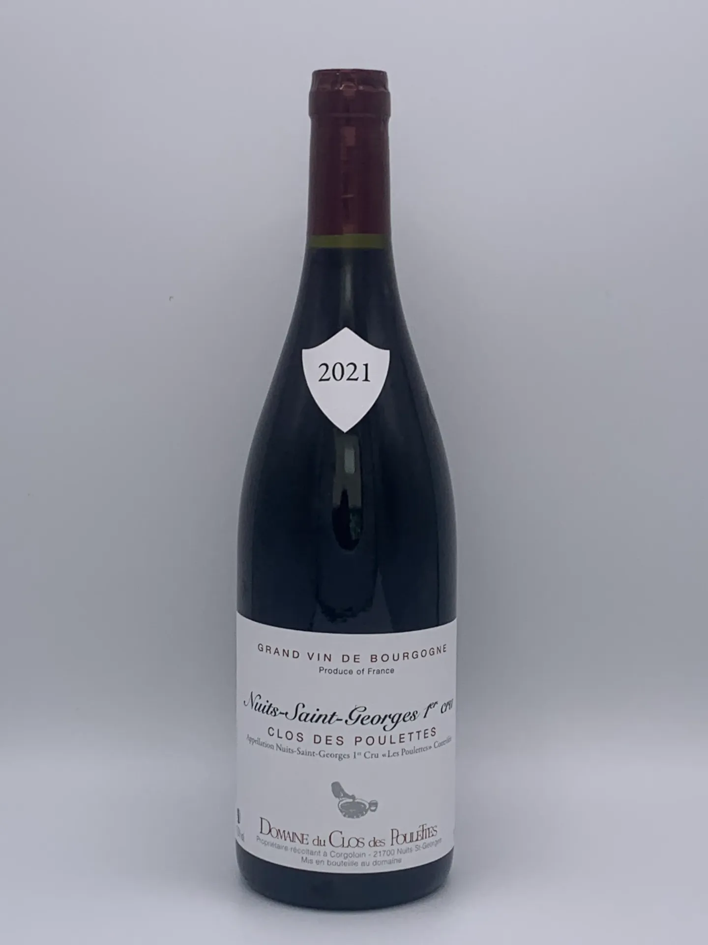 [DdCPNSG1crPoul21] Nuits-Saint-Georges 1er Cru les Poulettes 2021