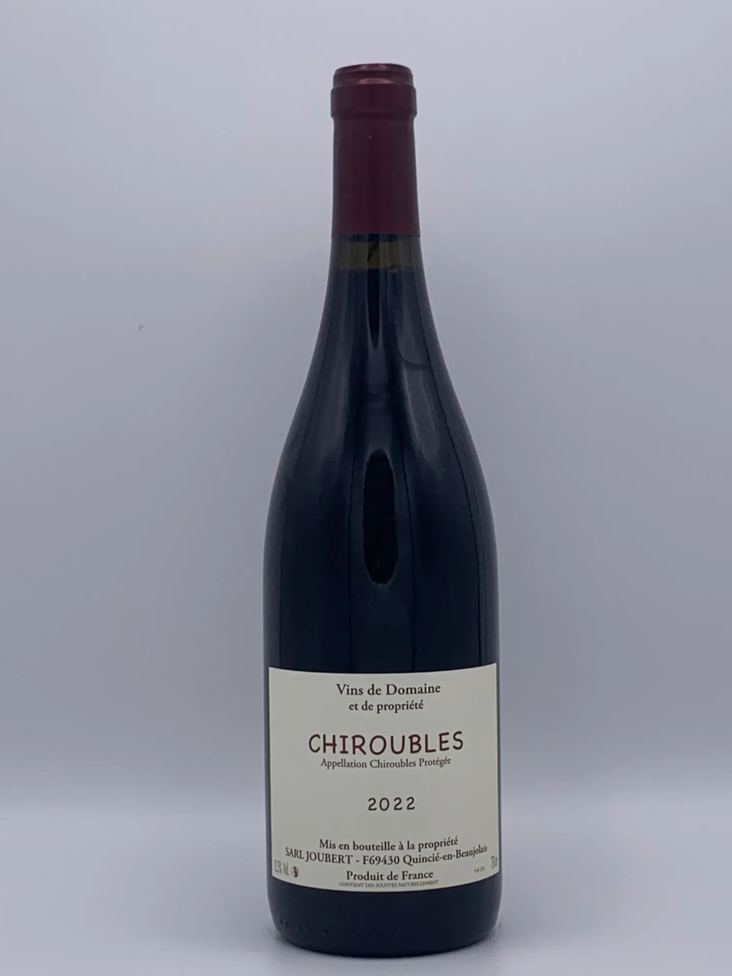 [DomJoubBeauChir22] AOP Chiroubles Joubert, 2022