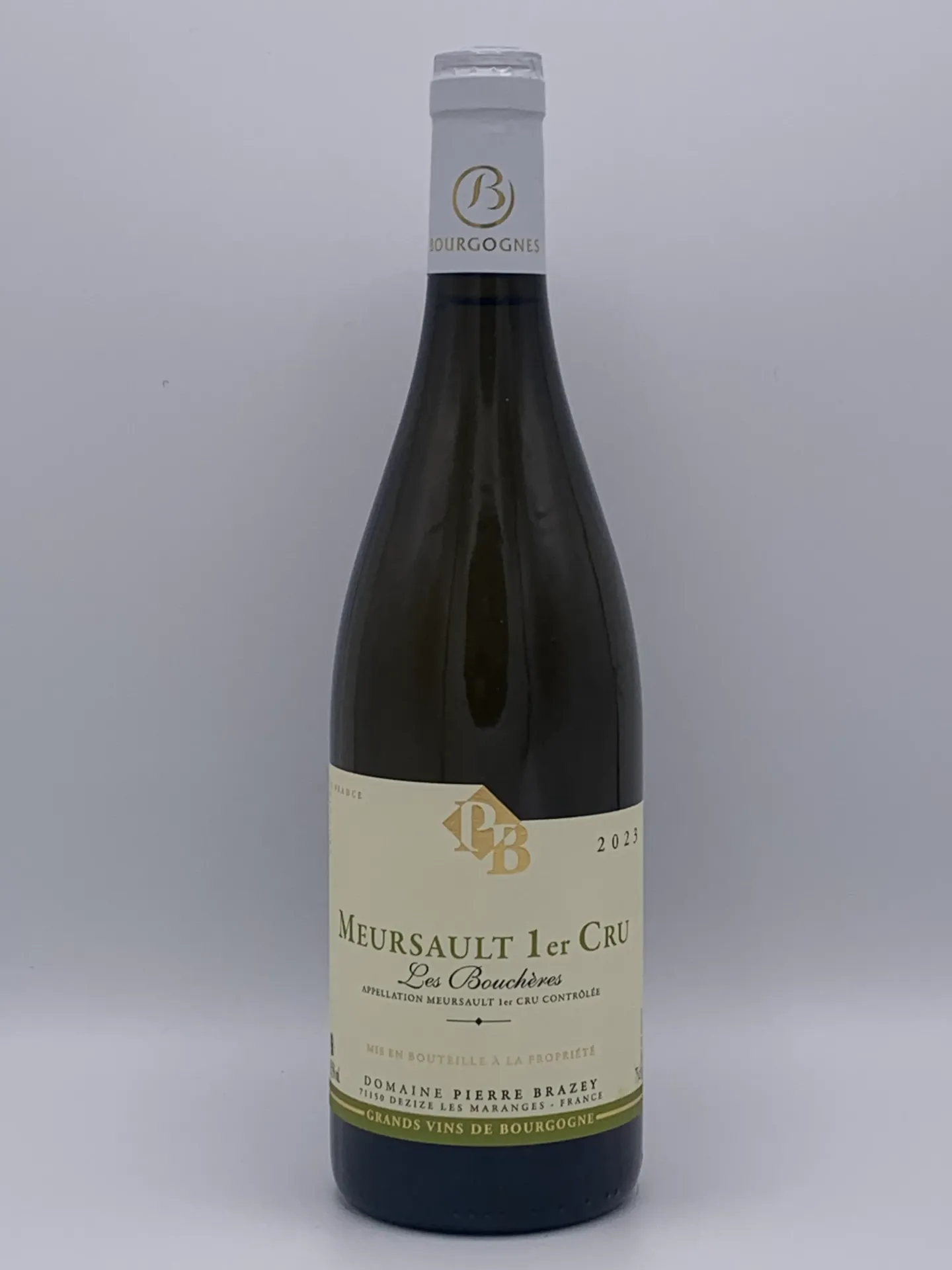[DomPBrazMeursBouch23] Meursault 2023 1er Cru "Les Bouchères" Blanc