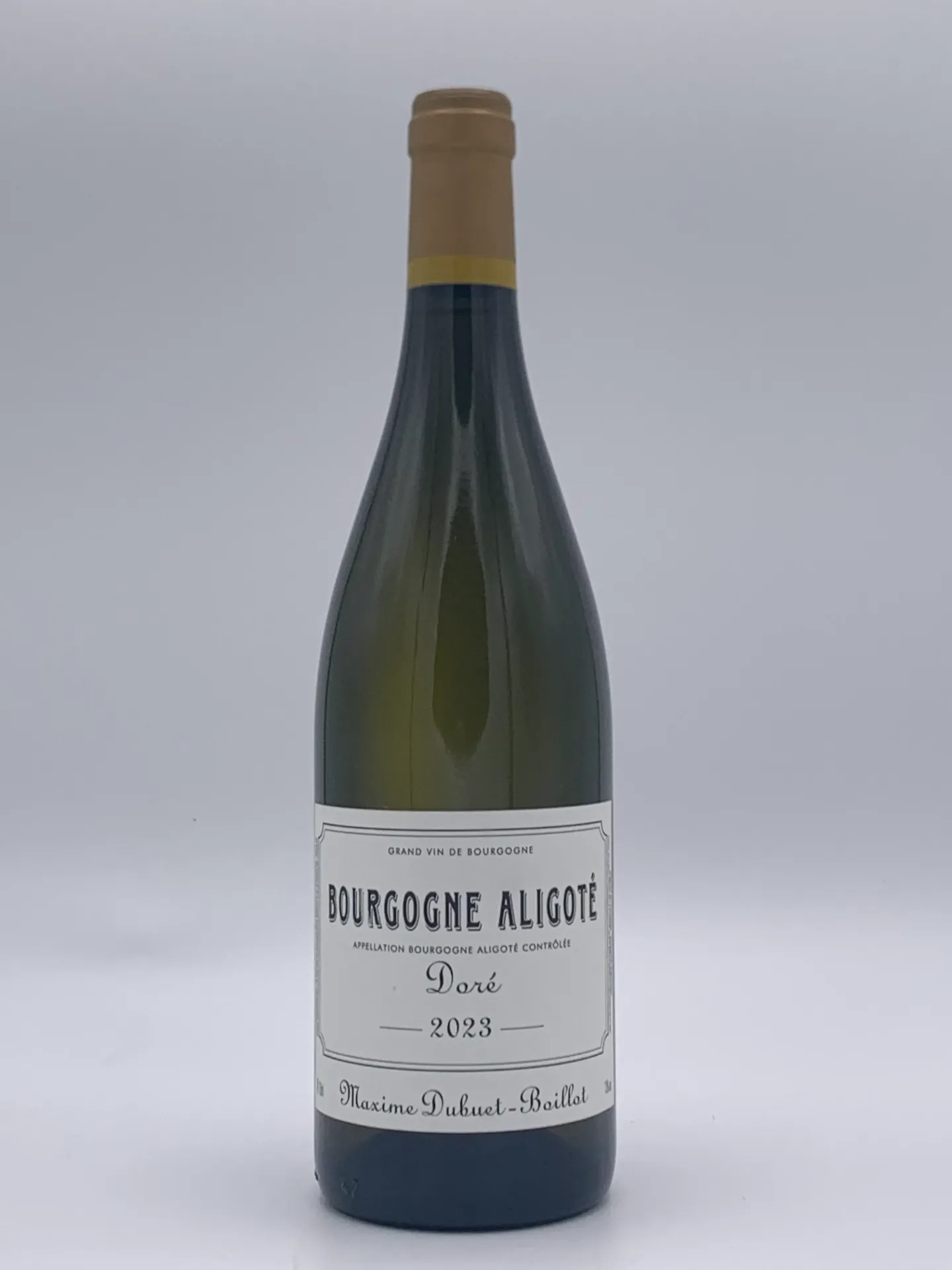 [MaxDBBourgAlig23] Bourgogne Aligoté "Doré" 2023